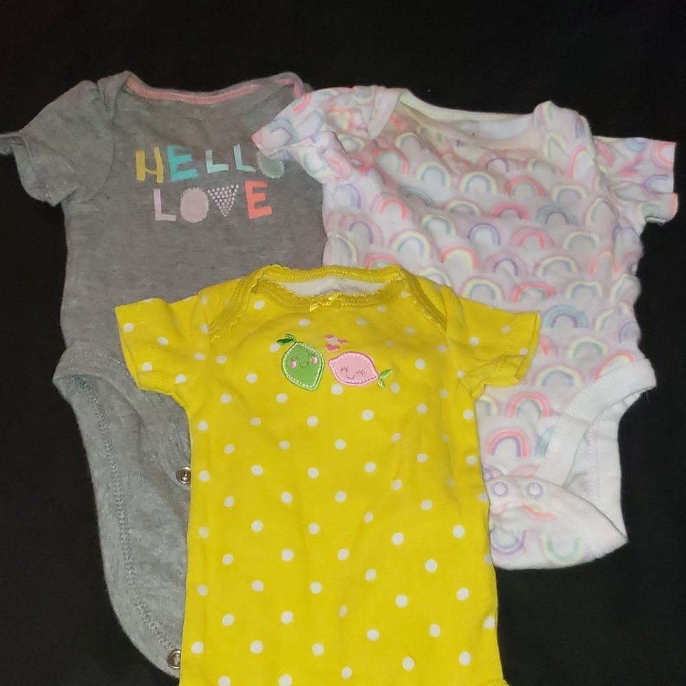 3 pack onsies